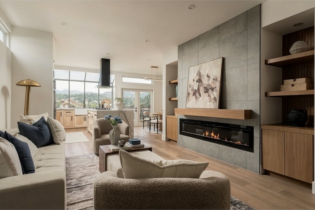 Living room on the delivery page